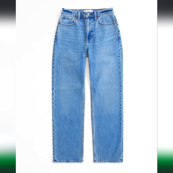 Abercrombie & Fitch Denim - Abercrombie & Fitch vintage straight high rise 26 short